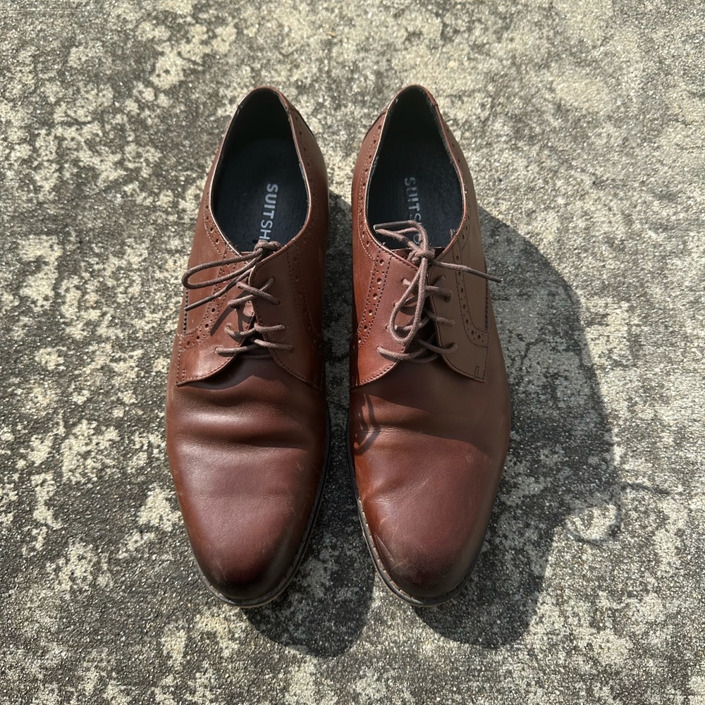 MENS BROWN DRESS SHOE